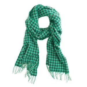 Wool houndstooth scarf from J.Crew